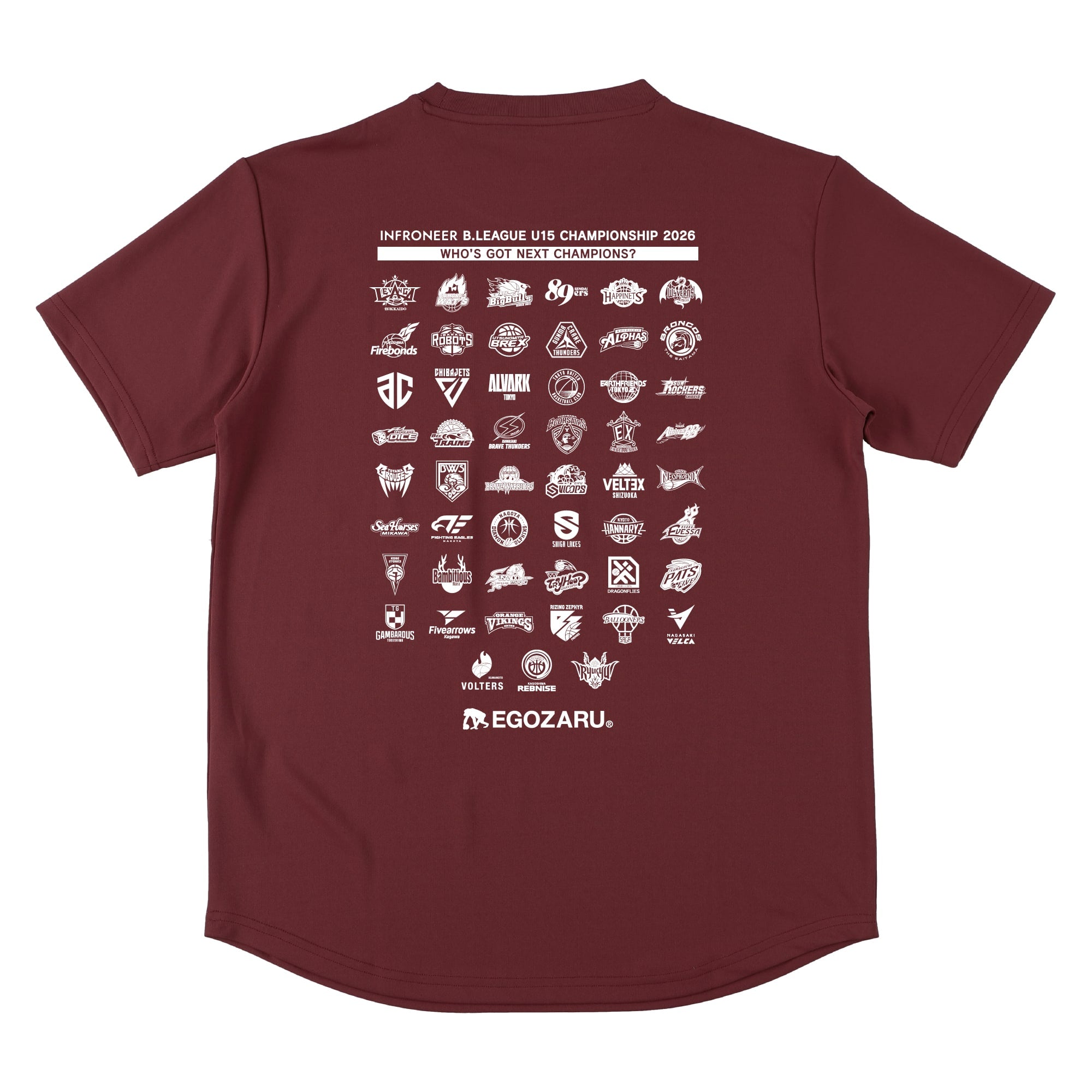 【公式オンラインストア限定】出場チームロゴ入りスポーツTシャツ(半袖)