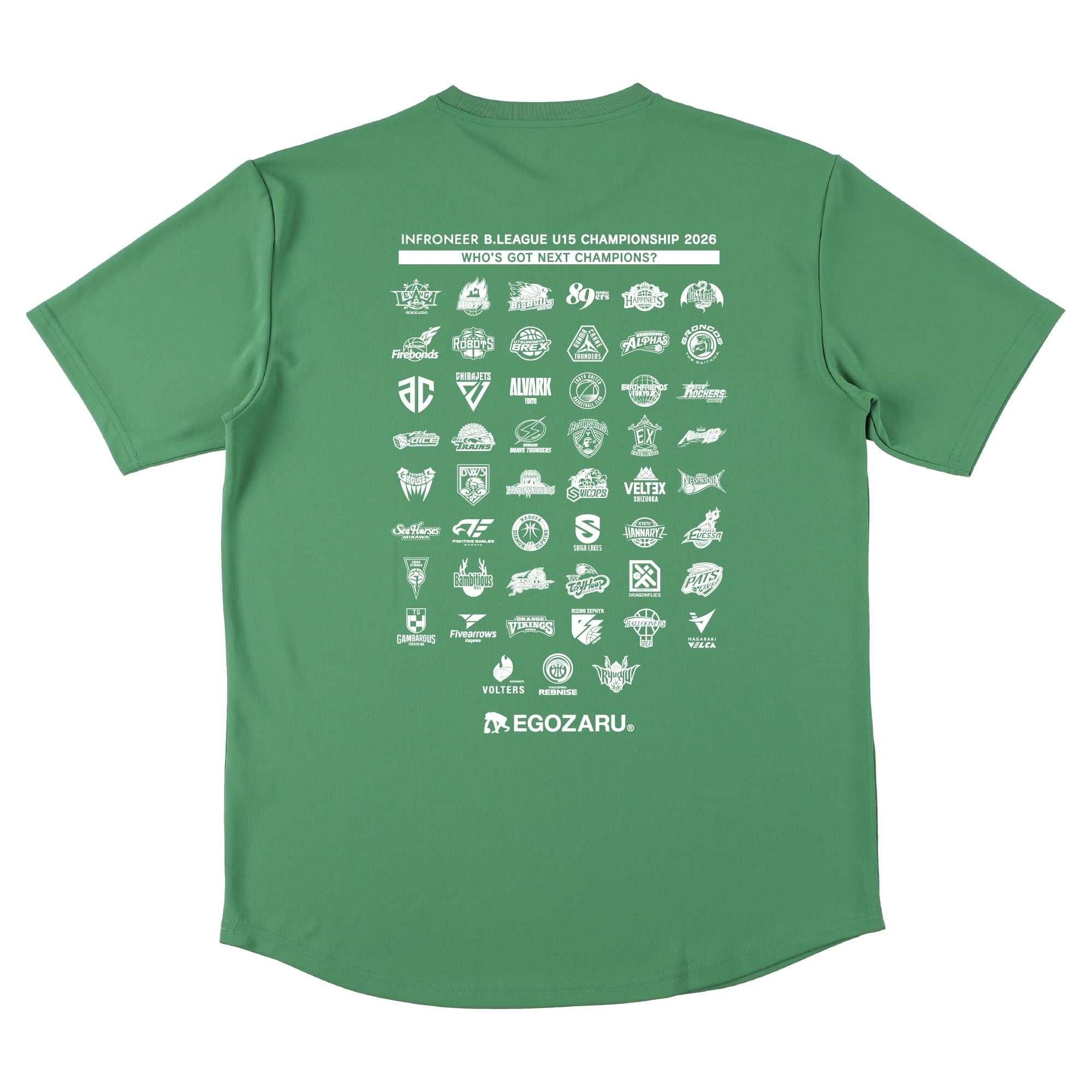 【公式オンラインストア限定】出場チームロゴ入りスポーツTシャツ(半袖)