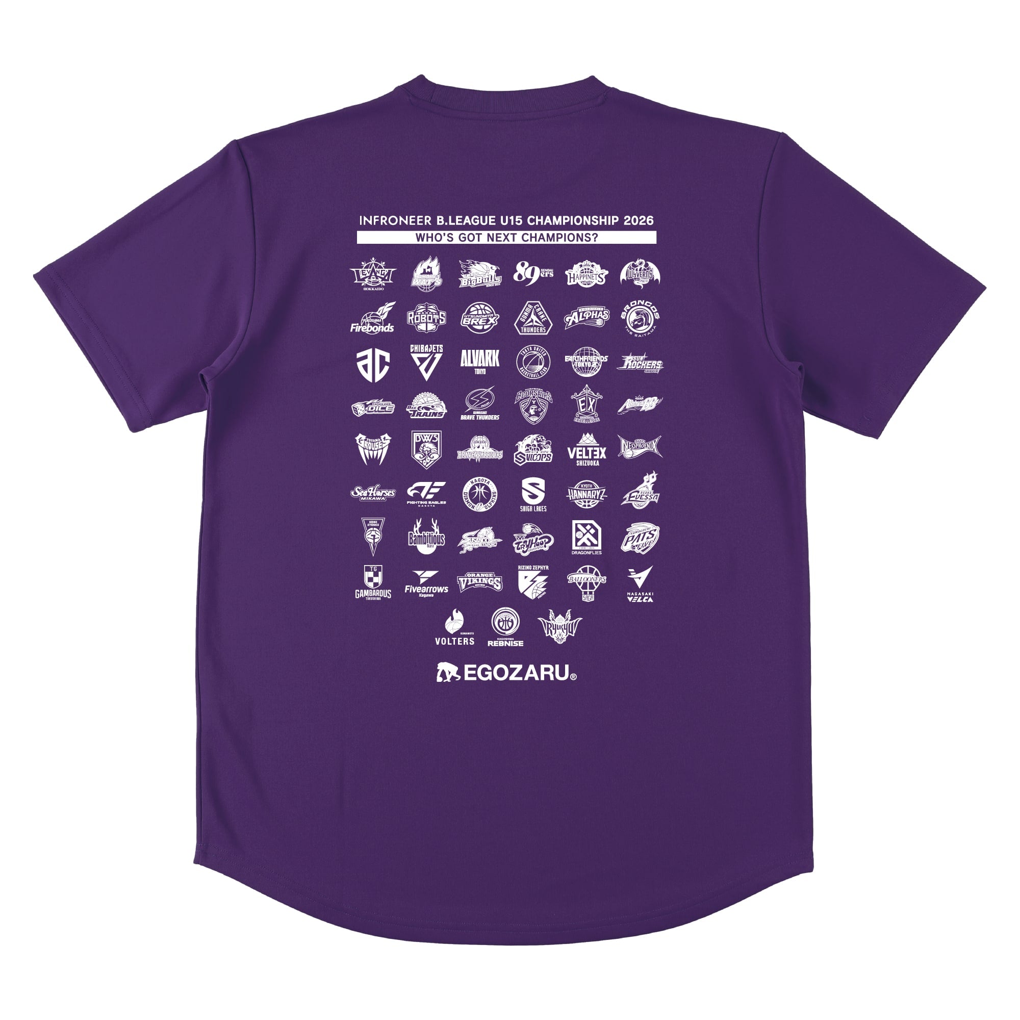 【公式オンラインストア限定】出場チームロゴ入りスポーツTシャツ(半袖)