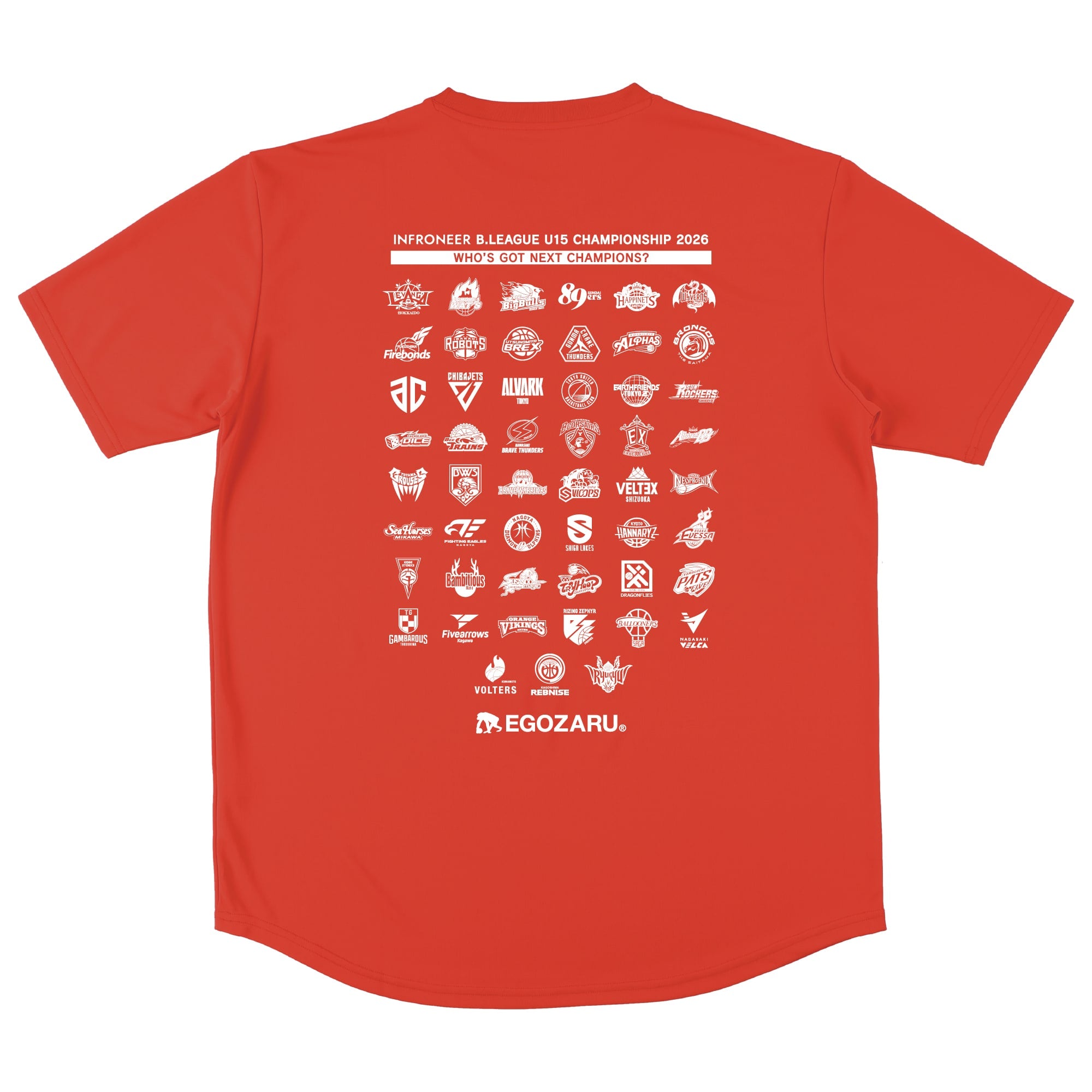 【公式オンラインストア限定】出場チームロゴ入りスポーツTシャツ(半袖)