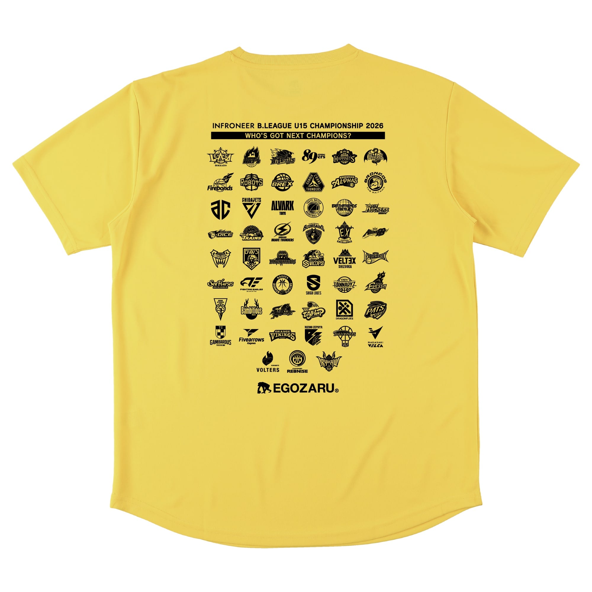 【公式オンラインストア限定】出場チームロゴ入りスポーツTシャツ(半袖)