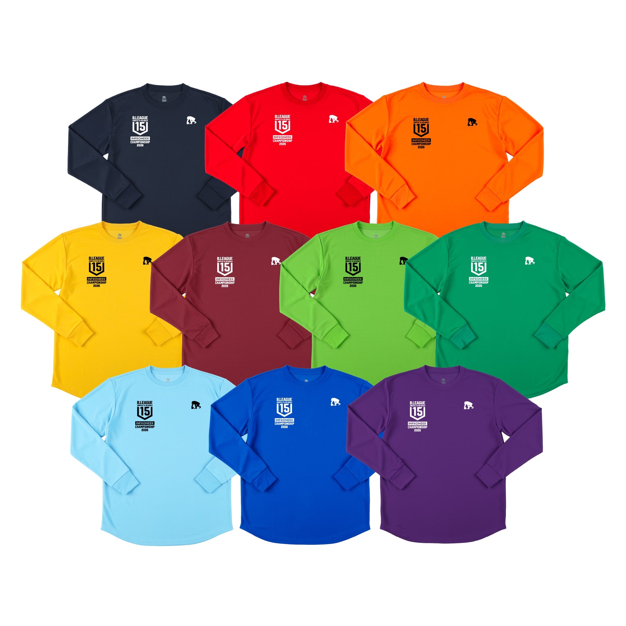 【公式オンラインストア限定】出場チームロゴ入りスポーツTシャツ(長袖)