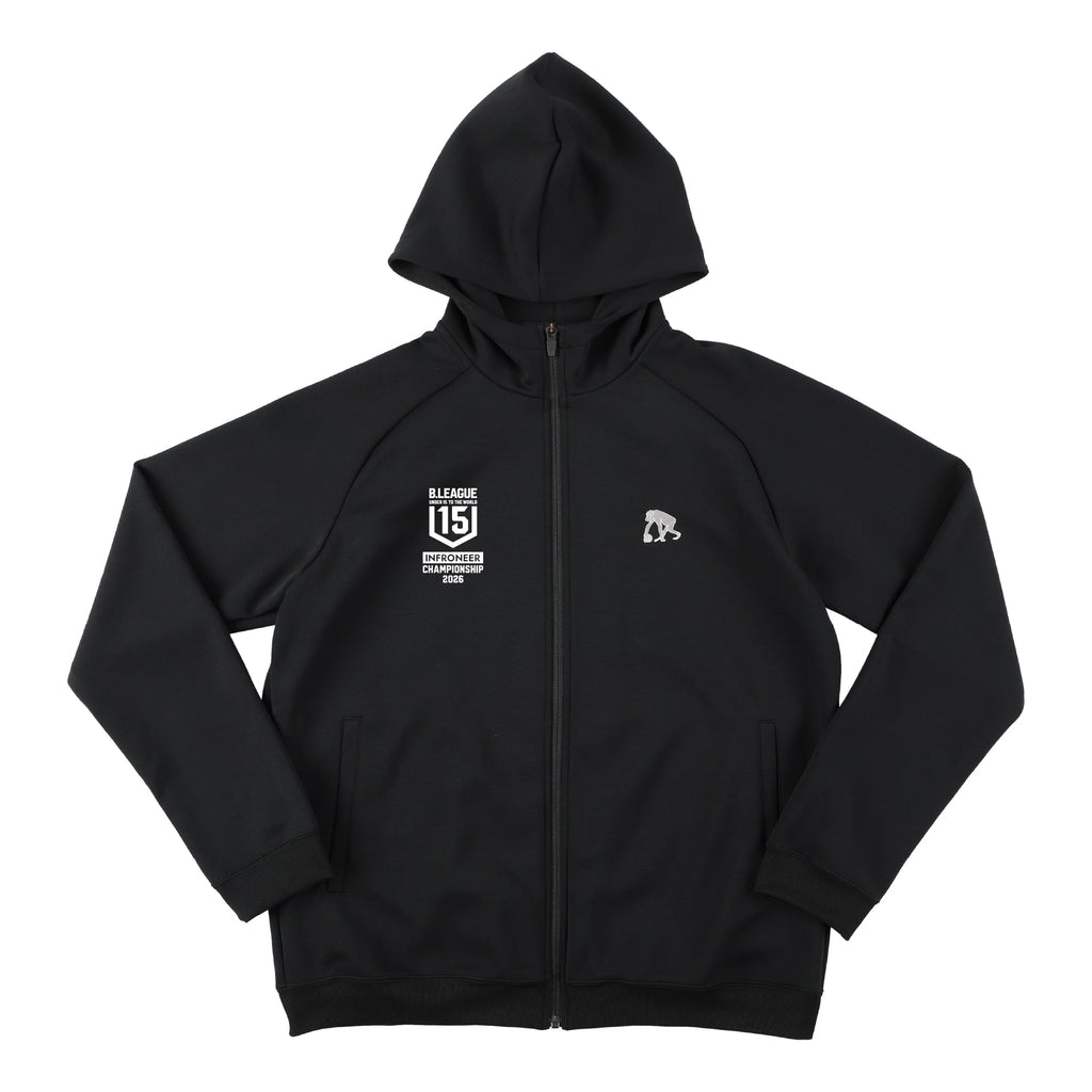 フルジップスウェットパーカ